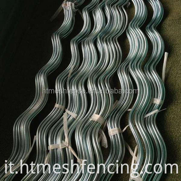 Stakes di supporto a spirale galvanizzato da 6 mm di pomodoro